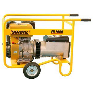 גנרטור בנזין 7000W SR7000 Shatal