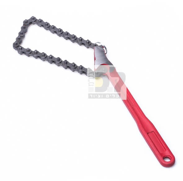 מפתח צינורות שרשרת לצינור עד "6 אורך 1 מטר