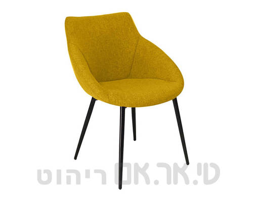 כורסת המתנה ואירוח דגם נוגה צבע צהוב