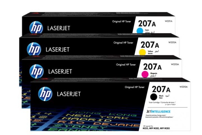 סט טונרים מקוריים HP 207A
