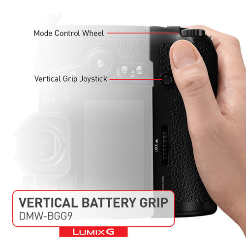 גריפ לסוללה למצלמות Panasonic G9