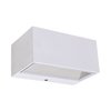 גוף תאורה צמוד קיר לבן GEMINI-SMALL UPDOWN LUTEC 10.5W IP54 אור חם