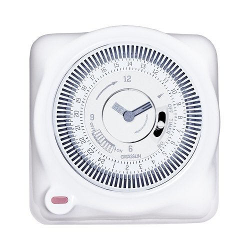 שעון 24 שעות S1 תחת הטיח לקופסה עגולה NISKO TIMEBACH