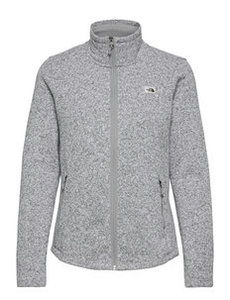 פליז נשים THE NORTH FACE CRESCENT FULL ZIP - אפור