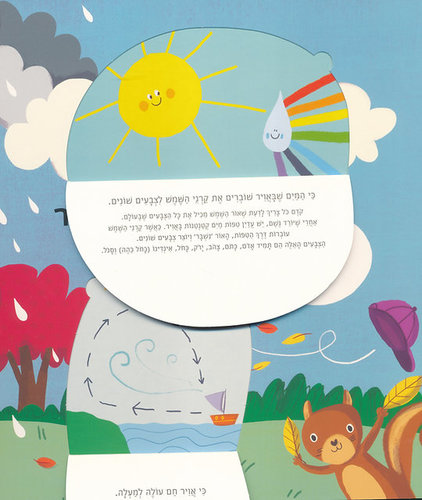 ספר ילדים עם לשוניות - למה הטבע? שאלות ותשובות לילדים