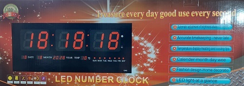 שעון לד חשמלי