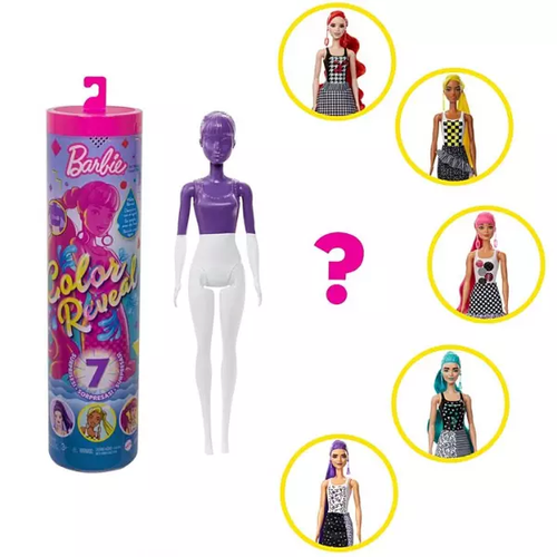 ברבי קולור רביל מיקס צבעים-COLOR REVEAL