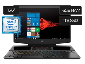 מחשב נייד גיימינג HP OMEN X 2S 15-DG0024 7HW81UA עם 2 מסכים אייץ' פי
