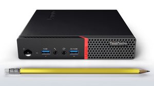 מחשב נייד Lenovo M600 Tiny מערכת הפעלה חלונות 10 פרו כולל חבילת אופיס 2019 לנובו