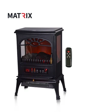 קמין חשמלי BLAZE 1800W כולל שלט