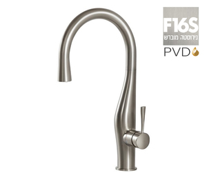 ברז מטבח 304869F16S נירוסטה מוברש PVD נשלף IMAGINE חמת 