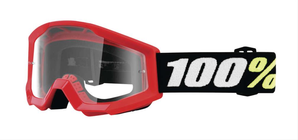 משקפי אבק לילדים 100% מיני אדום - STRATA 2 MINI