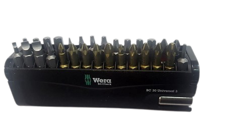 סט 30 ביטים דגם 4013288188526 Wera bit -check universal 3