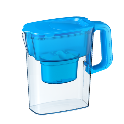 קנקן לסינון מים Pascale Water & Life Compact בנפח 2.4 ליטר בצבע כחול