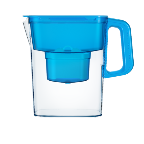 קנקן לסינון מים Pascale Water & Life Compact בנפח 2.4 ליטר בצבע כחול