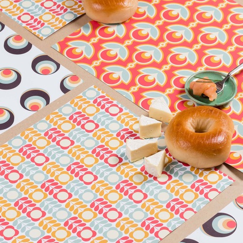 48 פלייסמטים 70s Prints