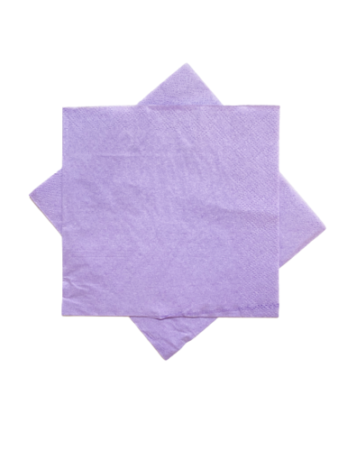 מפיות סגול לילך 50 יחידות