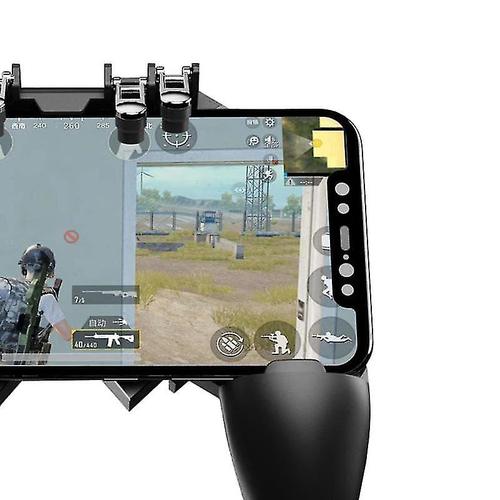 ג'ויסטיק PUBG לסמארטפון עם 4 לחצנים אחוריים