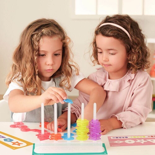 מיון צורה וצבע לפי דגם  לשולחן אור MINILAND