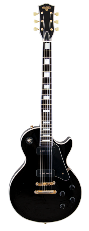 גיטרה חשמלית Maybach Lester Black Velvet 54 Custom Aged