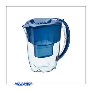 קנקן סינון וטיהור מים Aquaphor Amethyst + פילטר 1 מתנה