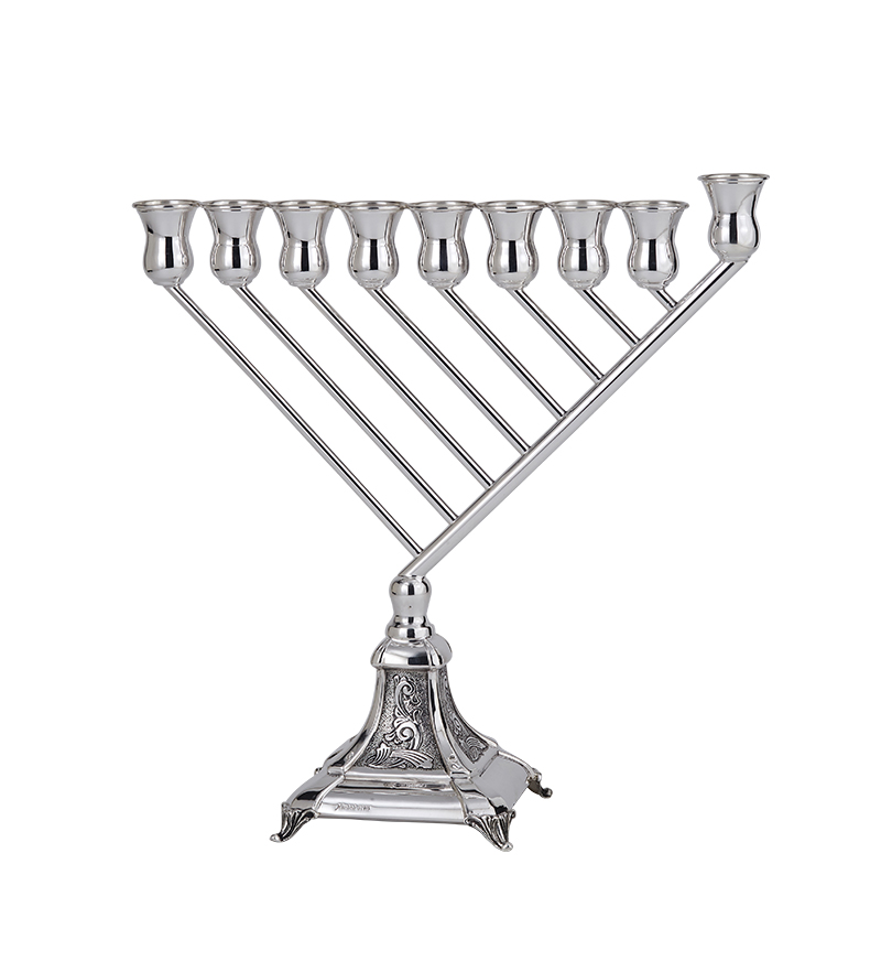 חנוכית אלכסון פריז ריקוע (S)