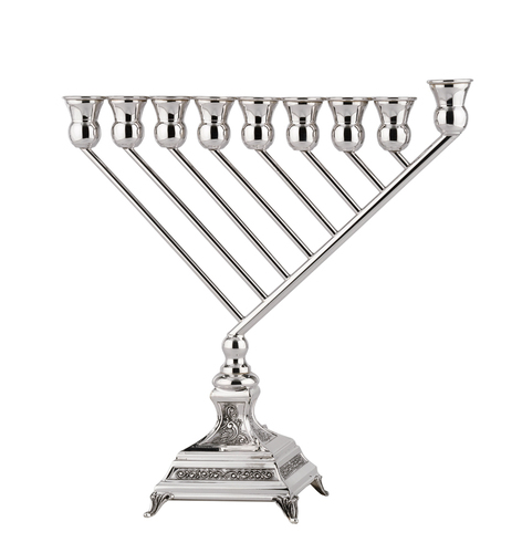 חנוכית אלכסון ליבני ריקוע (S)