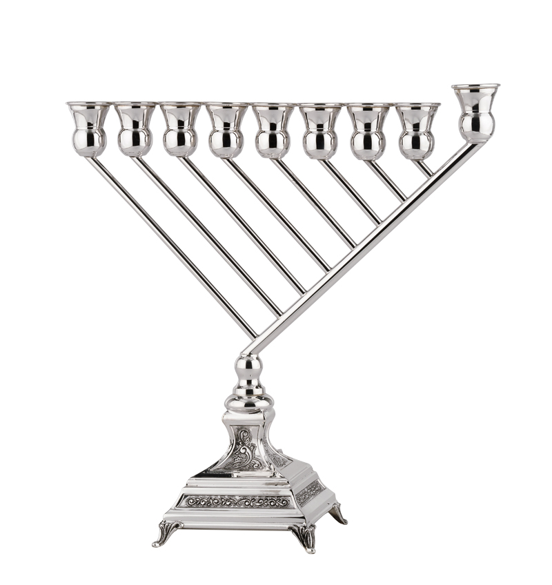 חנוכית אלכסון ליבני ריקוע (S)