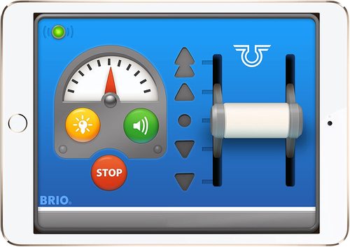 קטר רכבת נוסע קדימה אחורה עם צלילים ואורות נשלט גם ע