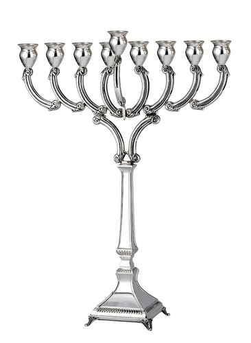 חנוכיית קשת ארוזית נר כד