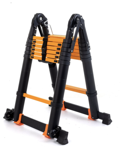 סולם פרימיום טלסקופי כפול – 6.2 מטר- TELESCOPIC