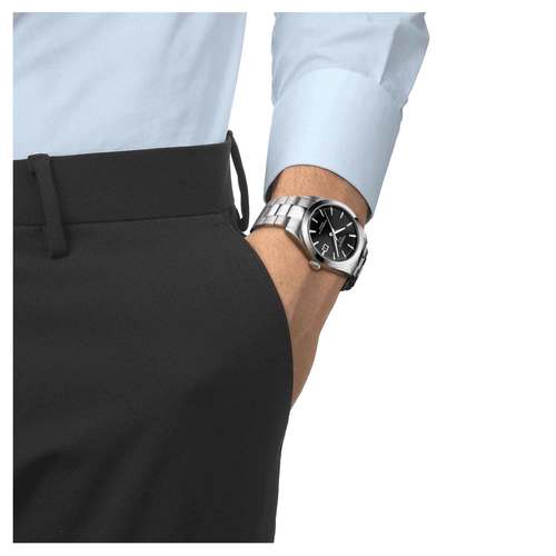 Tissot T1274071105100 מנגנון אוטומטי 80 שעות Gentleman