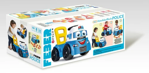 בימבה הליכונוע כולל התאם צורה FEBER צבע כחול