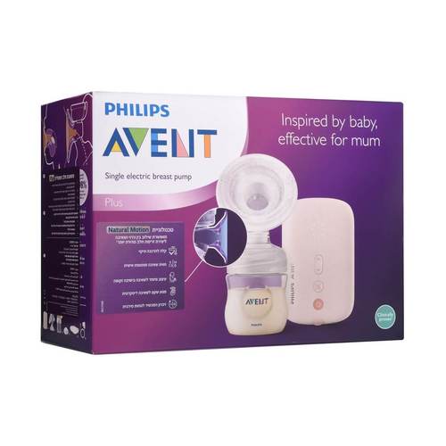 משאבת חלב חשמלית Natural Plus נטורל פלוס AVENT