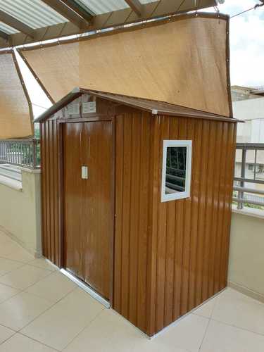 מחסן מתכת פרמיום דגם 2.13X1.27 W74 דגם EverGreen