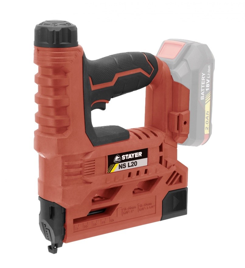 אקדח סיכות ומסמרים נטען STAYER NS-L20