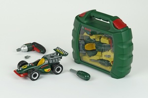 מזוודת כלים+ מכונית להרכבה BOSCH