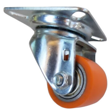 גלגל פוליאוריטן יצוק ברזל מסתובב