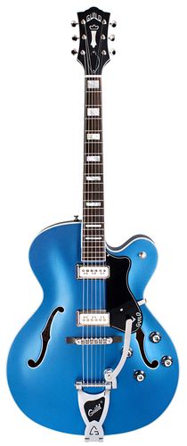 זוית נוספת Guild X-175 Manhattan Special Malibu Blue