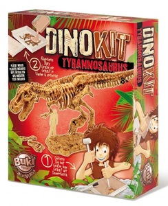 ערכת חפירות ארכיאולוגיות שלד דינוזאור - טי-רקס