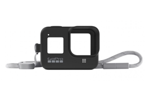 כיסוי סיליקון שחור למצלמות GoPro Hero 8