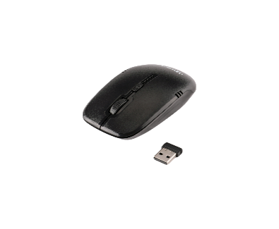 עכבר אופטי אלחוטי MXXTRO MSX-016 בצבע שחור