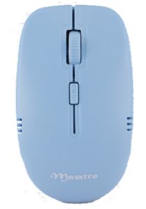 עכבר אופטי אלחוטי MXXTRO MSX-016 בצבע כחול