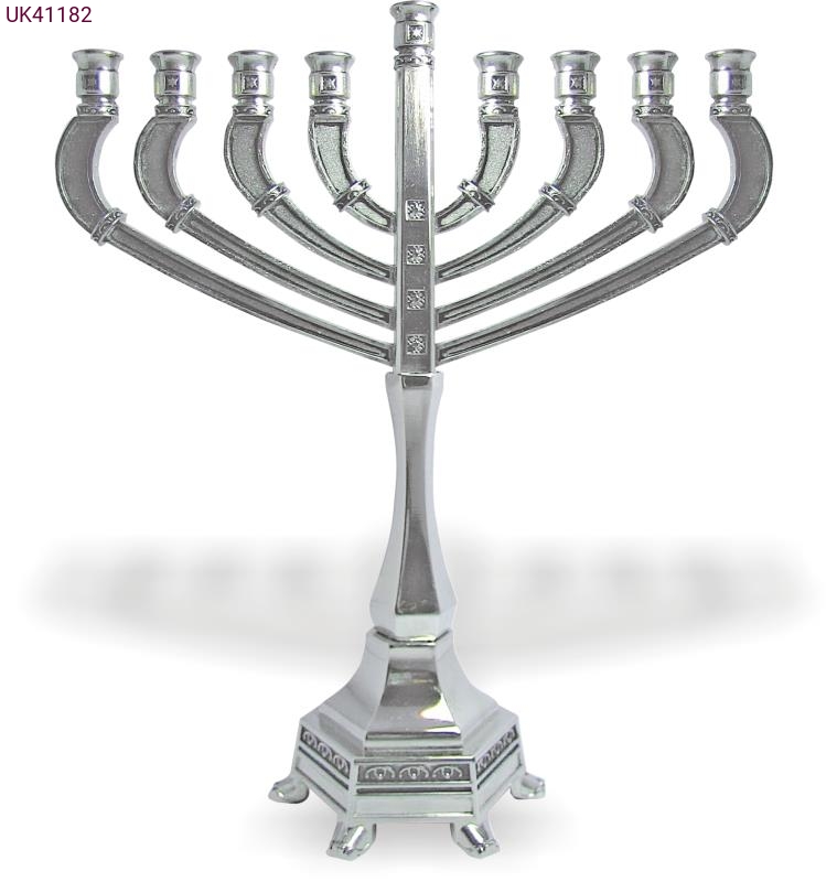 חנוכיה ענפים טיפות 19.5 ס"מ