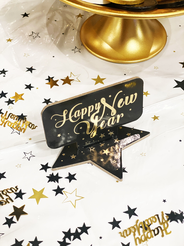קונפטי לשולחן Happy New Year