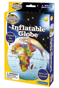 כדור הארץ (גלובוס) מתנפח בקוטר 30 ס"מ