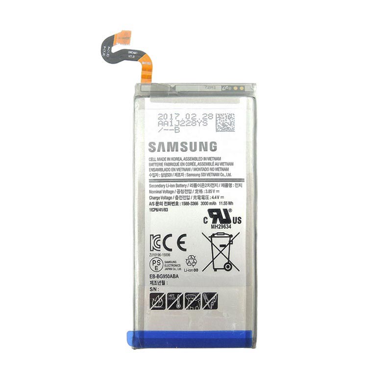 החלפת סוללה Samsung Galaxy S8 סמסונג