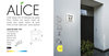 גוף תאורה צמוד קיר אפור כהה ALICE PIR LUTEC 13W IP44 כולל חיישן תנועה אור חם