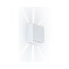 גוף תאורה צמוד קיר לבן GEMINI-BEAM UPDOWN LUTEC 10W IP54 אור חם