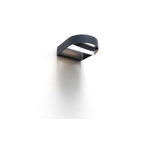 גוף תאורה צמוד קיר אפור כהה מתכוונן FELE LUTEC 14W IP54 אור חם